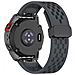 Cinturino Orologio In Silicone Da 22 Mm Per Garmin Epix Pro 47 Mm /fenix 7/fenix 7 Pro Darkgrey - Foto miniatura 2