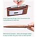 Portacarte Con Protezione Rfid Vera Pelle Brown - Foto miniatura 3