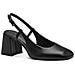 Black Elegant Part-open Sandals Sandali Sintetico E Tessile Scarpe Donna Nero Eu 39, 1-29621-42 001 - Foto miniatura 1