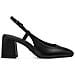 Black Elegant Part-open Sandals Sandali Sintetico E Tessile Scarpe Donna Nero Eu 39, 1-29621-42 001 - Foto miniatura 2
