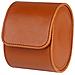 Elegante Scatola Porta Orologi In Pelle Pu Per Riporre E Viaggiare Brown - Foto miniatura 1
