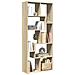 Libreria Divisorio Rovere Sonoma 67x25x161,5 Cm In Truciolato - Foto miniatura 1