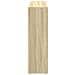 Libreria 4 Ripiani Rovere Sonoma 137,5x29x103,5 cm Truciolato - Foto miniatura 6
