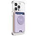 Porta Carte Magsafe Per Smartphone Serie Popwallet Softgoods, Lavanda - Foto miniatura 5