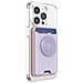 Porta Carte Magsafe Per Smartphone Serie Popwallet Softgoods, Lavanda - Foto miniatura 3