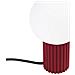 Lampada Da Tavolo Halo Bordeaux Sl. 1751 - Moderno Lampada Da Scrivania Borgogna 19x12x12 Cm - Foto miniatura 1