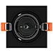 Faretti Incassati 6 pz Quadrato GU10 Nero 91x91 mm - Foto miniatura 7