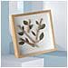 Cornice A Giorno Quadrata In Legno Naturale - Perfetta Per Composizioni Fai Da Te Con Fiori Secchi E Piante  8 Pollici - Foto miniatura 2