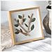 Cornice A Giorno Quadrata In Legno Naturale - Perfetta Per Composizioni Fai Da Te Con Fiori Secchi E Piante  8 Pollici - Foto miniatura 3