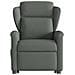 Poltrona Alzapersona Reclinabile Elettrica Grigio Scuro Tessuto - Foto miniatura 5