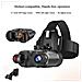 Binocolo Digitale Per Visione Notturna Montato Su Casco Con Video 4k E Illuminatore Ir, Compatibile Con Huawei, Samsung, Apple, Garmin - Foto miniatura 2