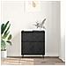 Credenza con cassetto Rovere Nero 60 x 35 x 70 cm - Foto miniatura 4