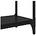 Tavolo consolle Rovere Nero 88,5 x 30 x 75 cm Legno multistrato - Foto miniatura 8