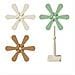 Set Di Sottopentola In Silicone Con Base Quadrata, 3 Pezzi - Design Ad Albero Di Natale Termoresistente E Antiscivolo - Foto miniatura 1