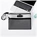 Borsa Di Sicurezza A Strati Visibili Con Lucchetto Antifurto - Organizzatore Di Documenti Sicuro Grey - Foto miniatura 2