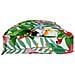 Cuscino Floreale Multicolore 110 x 40 x 8 cm Tessuto Oxford - Foto miniatura 4
