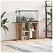 Supporto per acquario artigianale in rovere 100x40x60 cm in legno ingegnerizzato - Foto miniatura 2