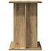 Supporto per acquario artigianale in rovere 100x40x60 cm in legno ingegnerizzato - Foto miniatura 5