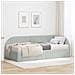 Struttura Letto Angolare con Materasso 2 pcs Grigio chiaro - Foto miniatura 2