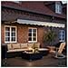 Cornice per Tenda Manuale con LED Crema e Antracite 3 x 2 m - Foto miniatura 3