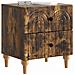 Armadio da Notte con cassetto Rovere Fumo 43 x 34,5 x 48 cm - Foto miniatura 2