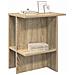 Tavolino da salotto 2 pcs Rovere Sonoma 40 x 30 x 49 cm - Foto miniatura 3