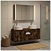 Set di Armadi da Bagno 4 pcs Rovere Fumo Legno ingegnerizzato - Foto miniatura 2