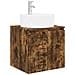 Set di Armadi da Bagno 4 pcs Rovere Fumo Legno ingegnerizzato - Foto miniatura 5