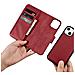 Icarer Custodia Portafoglio Per Iphone 14 Plus, Cover 2in1, Protetta Da Rfid, Custodia In Pelle A Flip, Rossa (wmi14220727-rd) - Foto miniatura 5