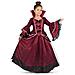 Costume della Regina dei Vampiri Abito e Sottogonna Taglia 10-12 e - Foto miniatura 1