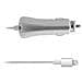 Carica Batteria Car Charger per iPhone 5 - Bianco - Foto miniatura 2