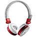 Cuffie con Microfono Cablato Colore Rosso e Grigio - Foto miniatura 1