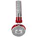 Cuffie con Microfono Cablato Colore Rosso e Grigio - Foto miniatura 4