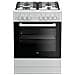 Cucina Elettrica FSE62110DW 4 Fuochi A Gas Forno Elettrico Classe A Colore Bianco - Foto miniatura 1