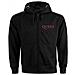 Queen: Classic Crest Zip (Back Print) (Felpa Con Cappuccio Unisex Tg. L)  - Foto miniatura 1