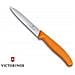 Spelucchino Ondulato Manico Arancio 6.7736. l9 - 10cm - Foto miniatura 1
