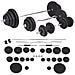 Panca Reclinabile Con Rack Bilanciere E Set Manubri 120 Kg - Foto miniatura 2