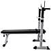 Panca Reclinabile Con Rack Bilanciere E Set Manubri 120 Kg - Foto miniatura 6