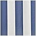 Tendone Parasole in Tela Blu e Bianco 350x250 cm - Foto miniatura 5