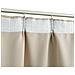 Tenda Oscurante Con Ganci Beige 290x245 Cm - Foto miniatura 4