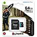 Scheda MicroSD XC Canvas Go! Plus 64 GB UHS-I di Classe 10 Velocità 170/70 MB / s read / write + Adattatore SD - Foto miniatura 3