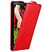 Custodia Compatibile Con Lg G2 In Rosso Mela - Coperchio Protettivo In Design Flip Con Chiusura Magnetica - Foto miniatura 1
