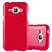 Custodia Compatibile Con Samsung Galaxy J1 2015 In Jelly Rosso - Coperchio Protettivo In Silicone Tpu Flessibile - Foto miniatura 1