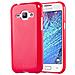 Custodia Compatibile Con Samsung Galaxy J1 2015 In Jelly Rosso - Coperchio Protettivo In Silicone Tpu Flessibile - Foto miniatura 2