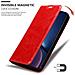 Custodia Compatibile Con Apple Iphone 11 (xi) In Rosso Mela - Coperchio Protettiva Con Chiusura Magnetica, Funzione Stand E Tasca Per Le Carte - Foto miniatura 10