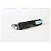 TONER COMPATIBILE -  Kyocera Tk-580c Ciano 1t02ktcnl0 Per Fs-c5150dn, Ecosys P6021cdn Fornito Di Intelligent Chip Capacità 2800 Copie Made In Italy - Foto miniatura 5