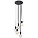 Markslojd Sky - Lampada A Sospensione A Soffitto Con 5 Luci A Grappolo, Nera, E27 - Foto miniatura 1