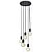 Markslojd Sky - Lampada A Sospensione A Soffitto Con 5 Luci A Grappolo, Nera, E27 - Foto miniatura 4