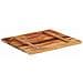 Piano Tavolo Rettangolare 60x70 Cm 25-27 Mm Legno Di Recupero - Foto miniatura 5