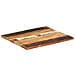 Piano Tavolo Rettangolare 60x70 Cm 25-27 Mm Legno Di Recupero - Foto miniatura 7